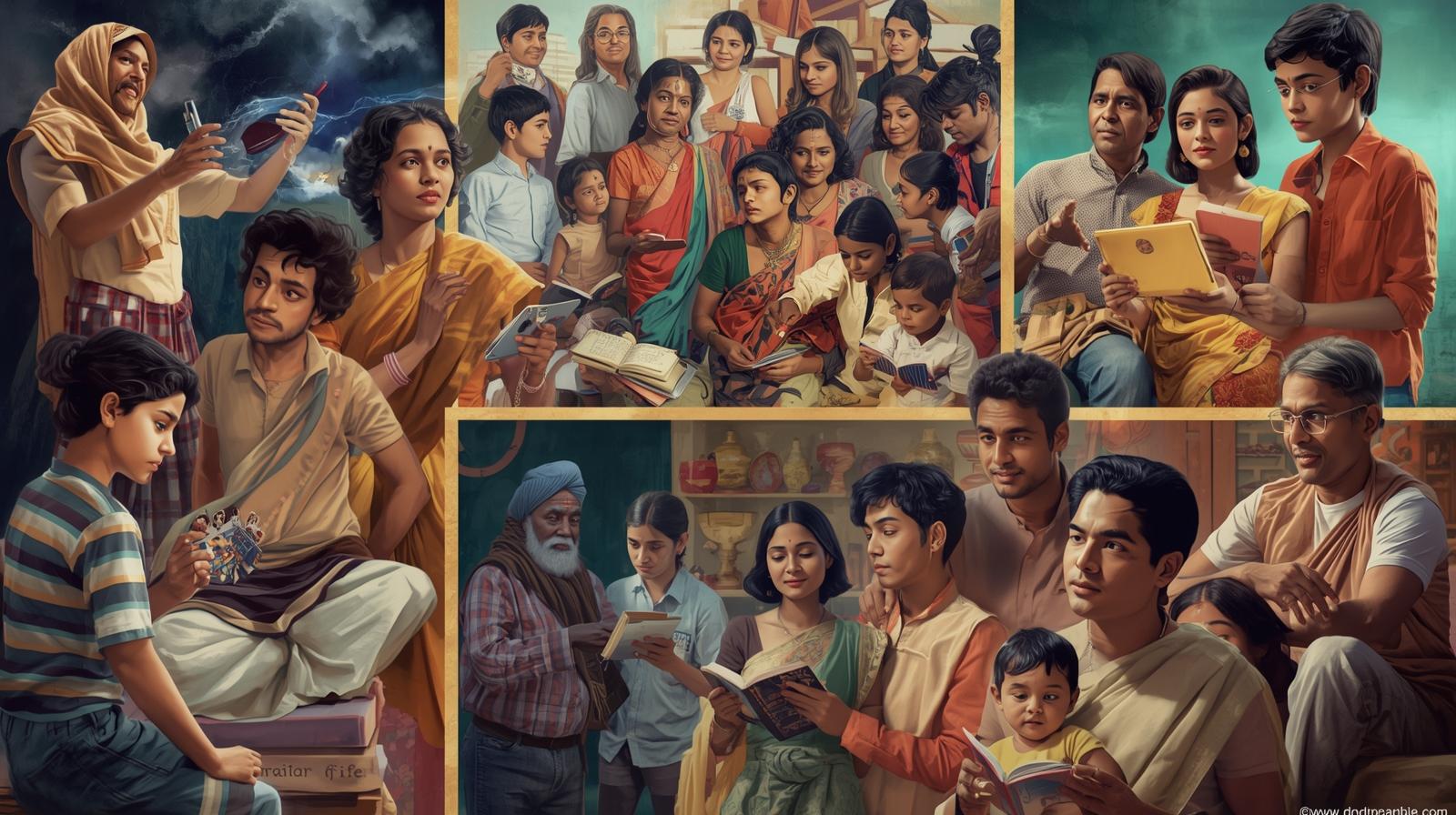 कहानी कहने के विविध मंच